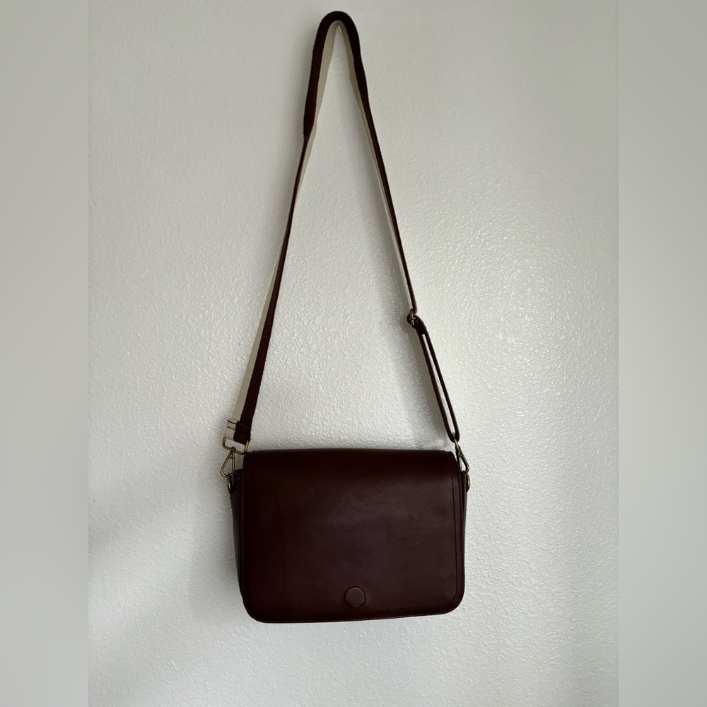 Madewell Crossbody Burgundy Purse
